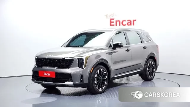 Kia The New Sorento 4th Generation 2024 Серый из Кореи