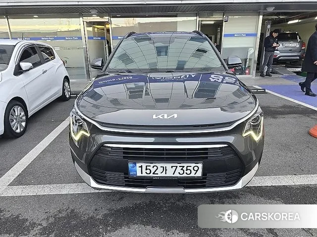 Kia Di Ol Nu Niro 2022 Серый из Кореи