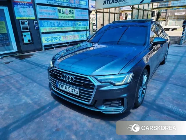 Audi A6 (C8) 2022 Серый из Кореи