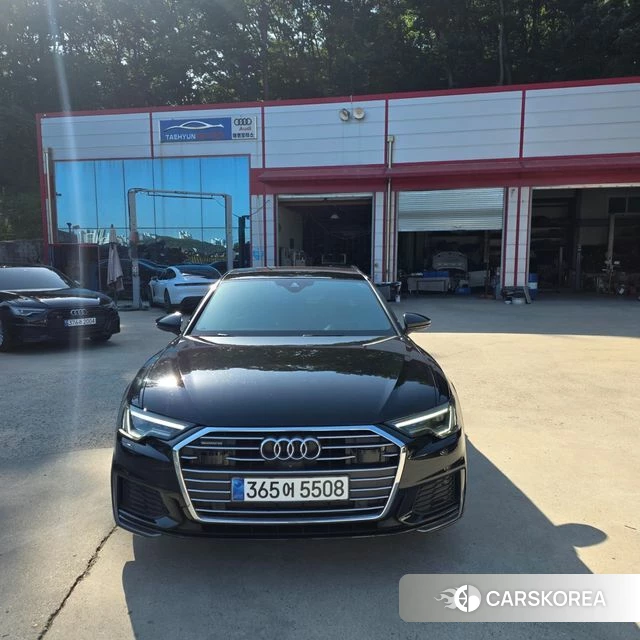 Audi A6 (C8) 2021 Черный из Кореи