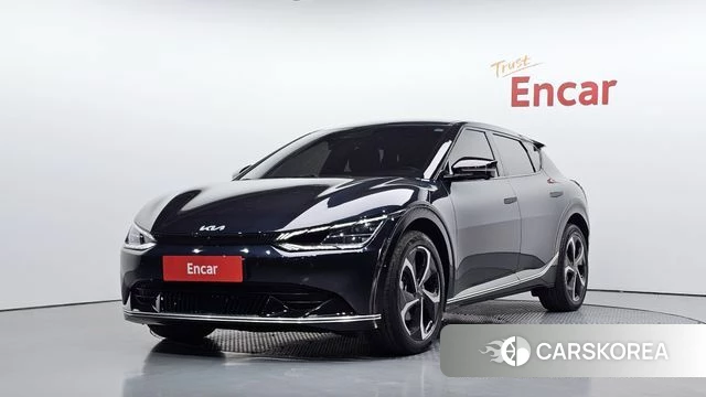 Kia EV6 2023 Синий из Кореи
