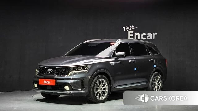 Kia Sorento 4th Generation 2020 Серый из Кореи