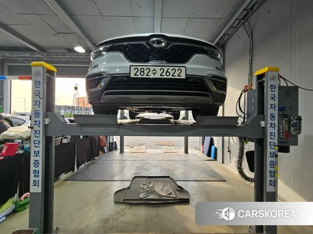 Renault Korea (Samsung) The New QM6 2022 Белый из Кореи