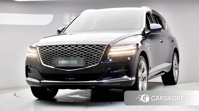 Genesis GV80 2021 Синий из Кореи