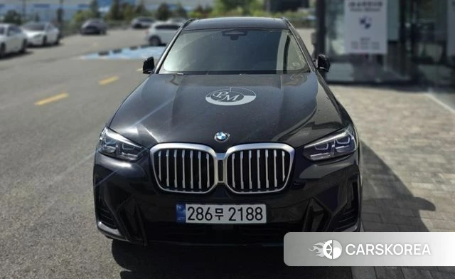 BMW X3 (G01) 2022 Черный из Кореи