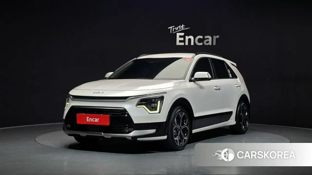 Kia Di Ol Nu Niro 2022 Белый из Кореи