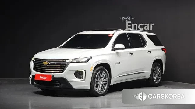 Chevrolet (GM Daewoo) Traverse 2022 Белый из Кореи