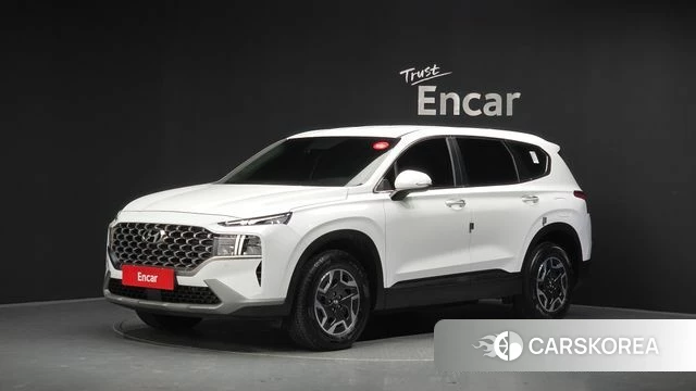 Hyundai The New Santa Fe 2022 Белый из Кореи