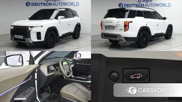 Ssangyong Torres 2023 Белый из Кореи