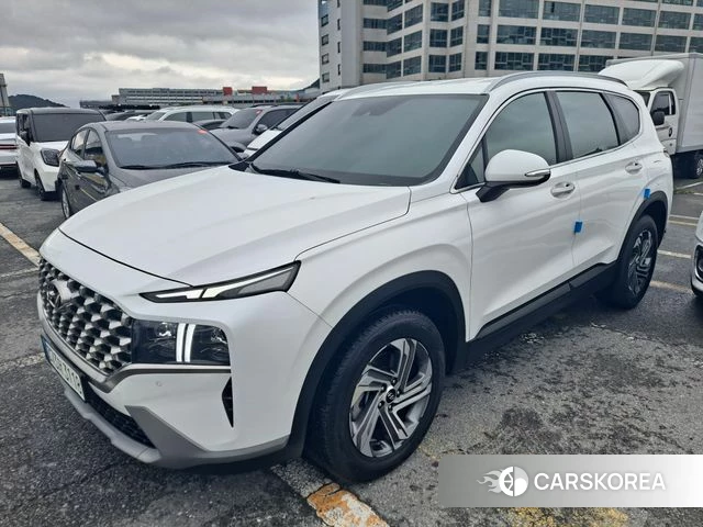 Hyundai The New Santa Fe 2023 Белый из Кореи