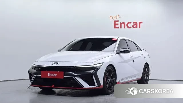 Hyundai The New Avante (CN7) 2024 Белый из Кореи