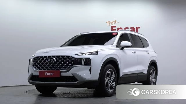 Hyundai The New Santa Fe 2021 Белый из Кореи