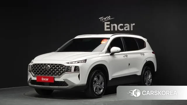 Hyundai The New Santa Fe 2023 Белый из Кореи