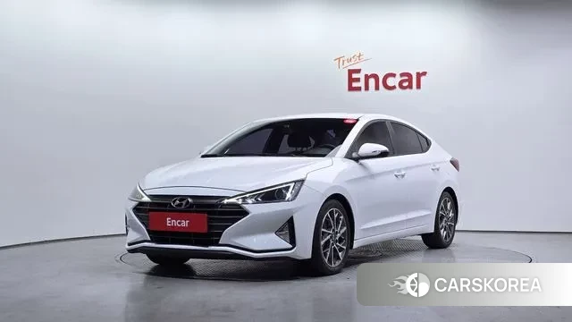 Hyundai The New Avante AD 2019 Белый из Кореи