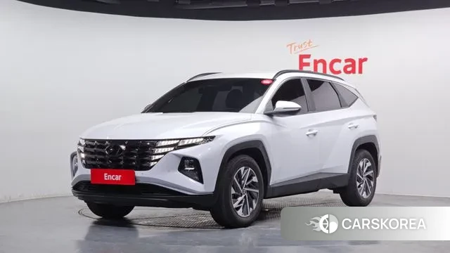 Hyundai Tucson (NX4) 2021 Белый из Кореи