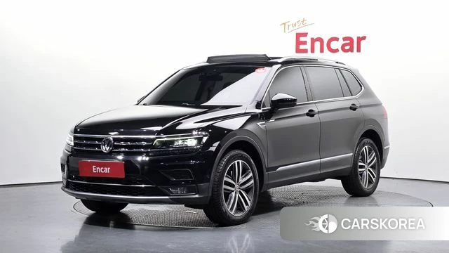 Volkswagen Tiguan Allspace 2020 Черный из Кореи