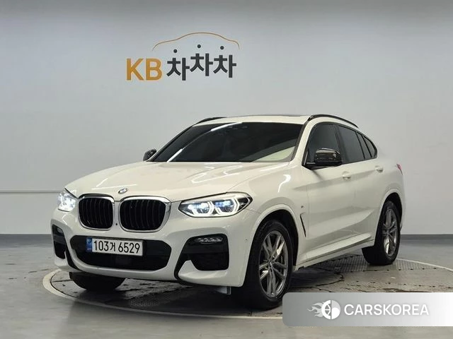BMW X4 (G02) 2021 Белый из Кореи