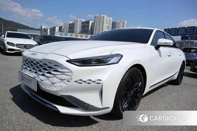 Kia K8 2021 Белый из Кореи