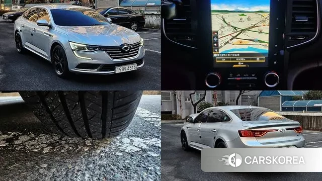 Renault Korea (Samsung) SM6 2018 Серебряный из Кореи