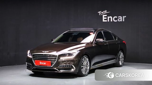 Genesis G80 2019 Коричневый из Кореи