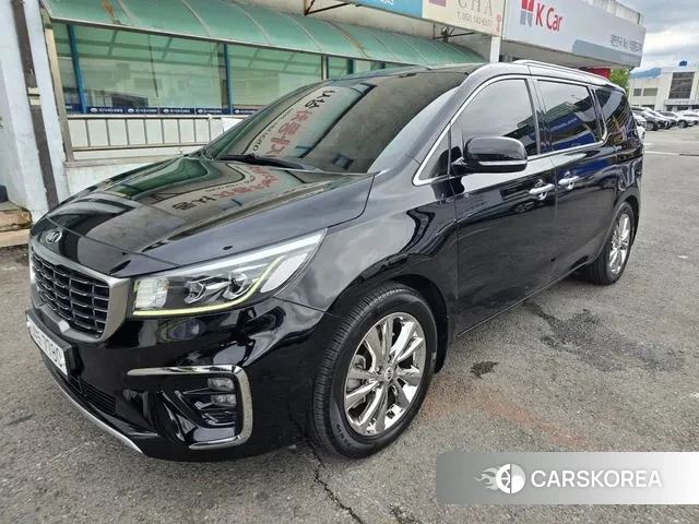 Kia The New Carnival 2019 Черный из Кореи