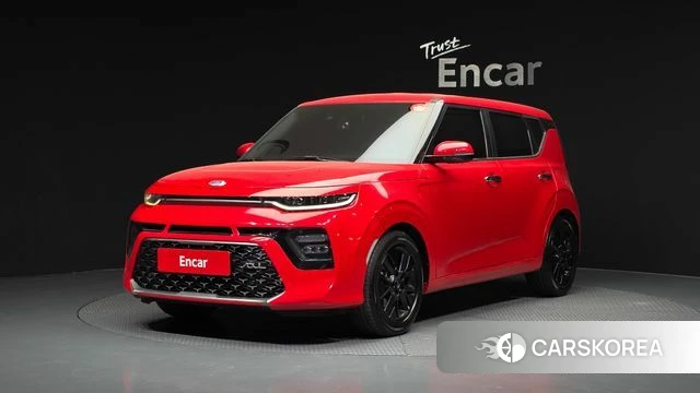 Kia Soul Booster 2019 Красный из Кореи