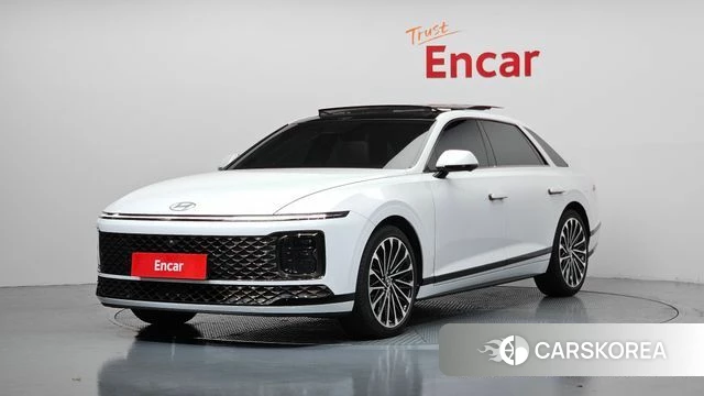 Hyundai Grandeur Hybrid (GN7) 2023 Белый из Кореи