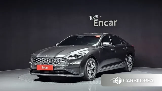 Kia K8 Hybrid 2021 Серый из Кореи