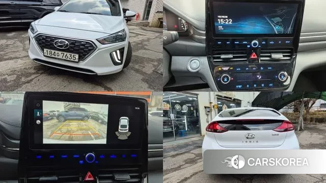 Hyundai The New Ionic Hybrid 2020 Белый из Кореи