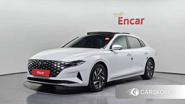 Hyundai The New Grandeur IG Hybrid 2022 Белый из Кореи