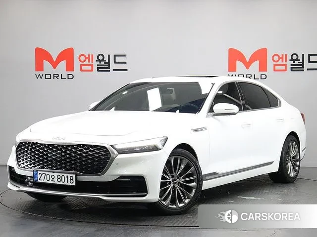 Kia The New K9 2nd generation 2021 Белый из Кореи