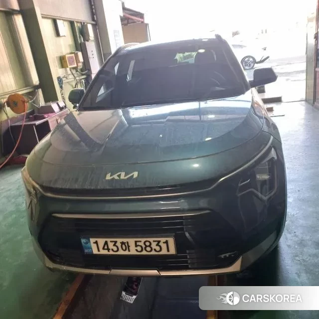 Kia Di Ol Nu Niro 2023 Синий из Кореи