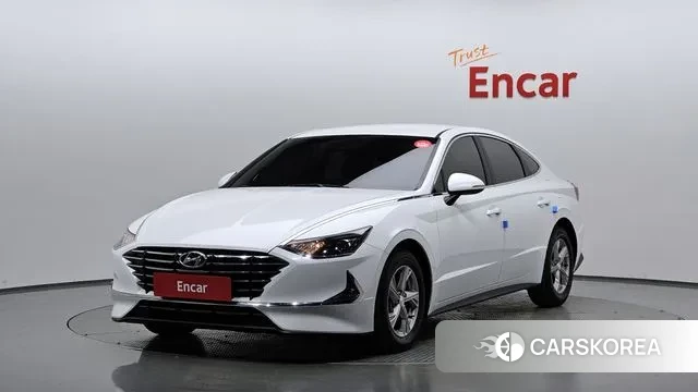 Hyundai Sonata (DN8) 2021 Белый из Кореи