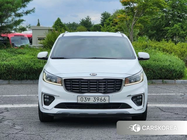 Kia The New Carnival 2018 Белый из Кореи