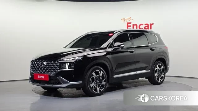 Hyundai The New Santa Fe 2021 Черный из Кореи