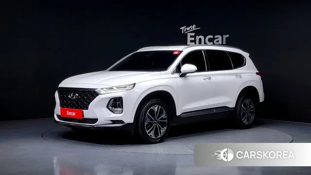Hyundai Santa Fe TM 2018 Белый из Кореи