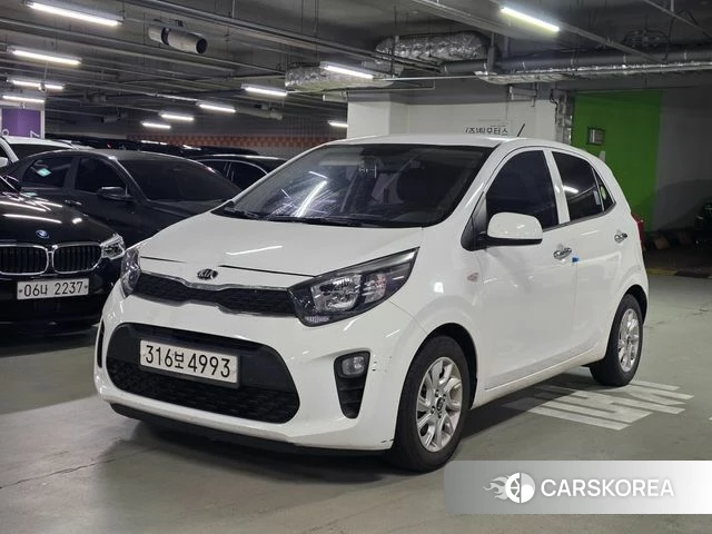 Kia All New Morning (JA) 2019 Белый из Кореи