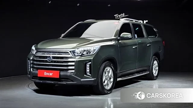 Ssangyong The New Rexton Sport 2023 Светло-зеленый из Кореи