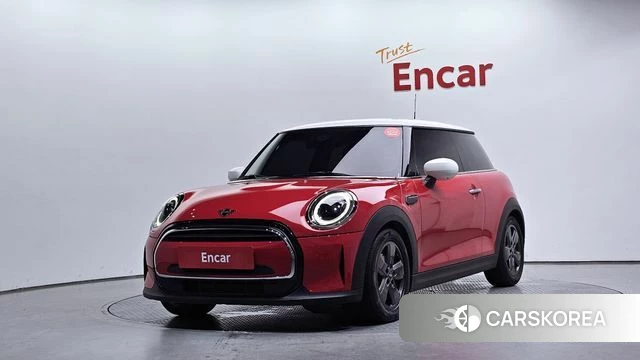 Mini Cooper 2021 Красный из Кореи