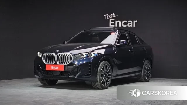 BMW X6 (G06) 2025 Черный из Кореи