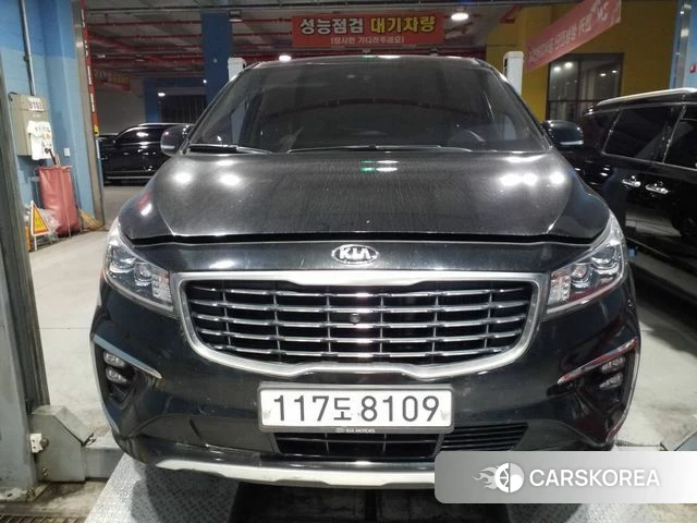 Kia The New Carnival 2018 Черный из Кореи