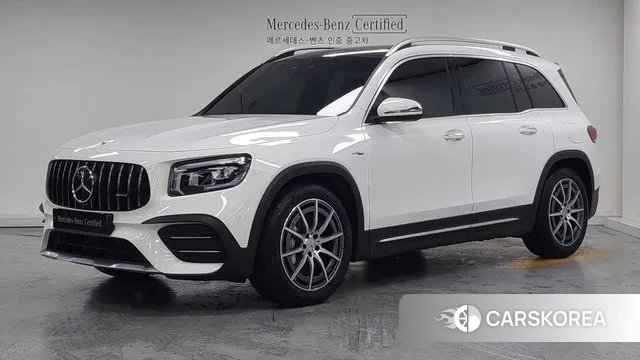 Mercedes-Benz GLB-Class X247 2022 Белый из Кореи