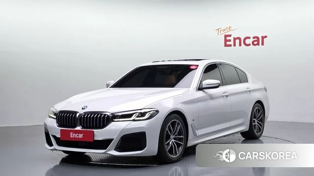 BMW 5 Series (G30) 2022 Белый из Кореи