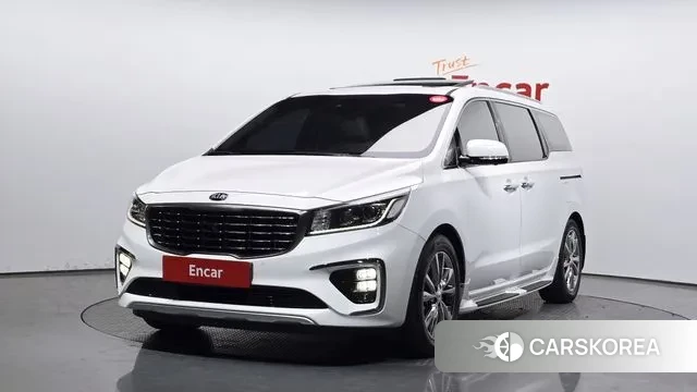 Kia The New Carnival 2019 Белый из Кореи