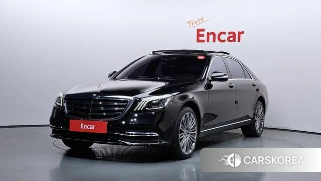 Mercedes-Benz S-Class W222 2018 Черный из Кореи
