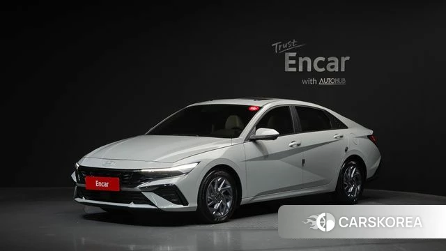 Hyundai The New Avante (CN7) 2024 Серебристо-серый из Кореи