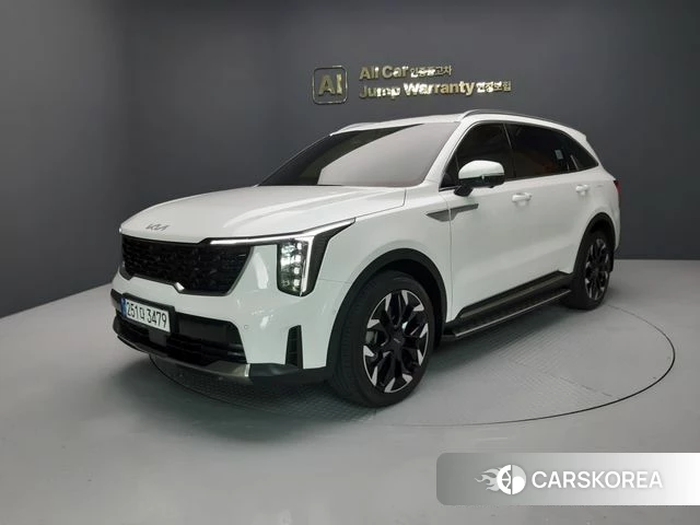 Kia The New Sorento 4th Generation 2024 Белый из Кореи