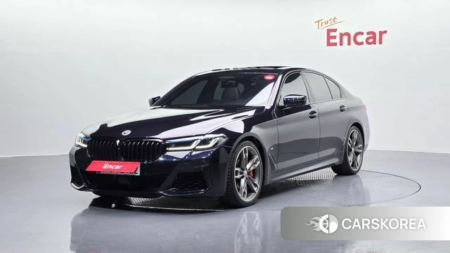 BMW 5 Series (G30) 2023 Черный из Кореи