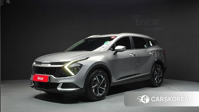 Kia Sportage 5th Generation Hybrid 2023 Серебристо-серый из Кореи