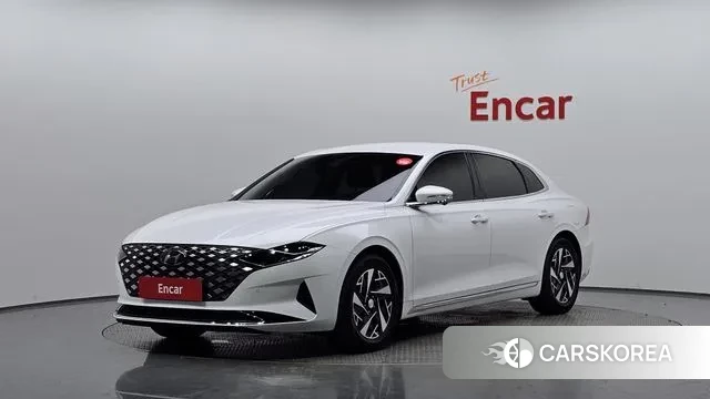 Hyundai The New Grandeur IG Hybrid 2021 Белый из Кореи